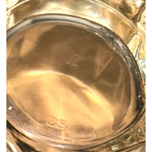 Vintage Libbey Heavy Base Crystal Whiskey Glasses Set Of 4 - Picture 4 of 6